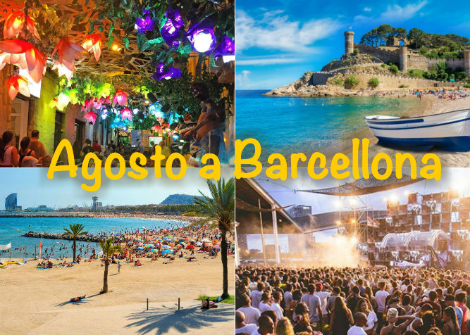 Agosto 2019 A Barcellona Festival Eventi Feste E Altre