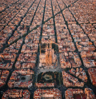 Barcellona dall'alto