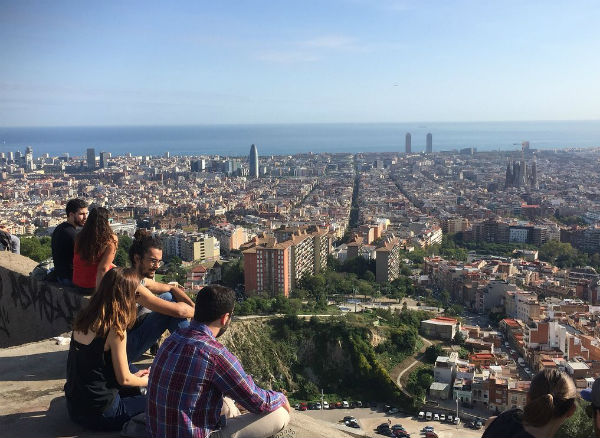 Barcellona dal Bunker del Carmel