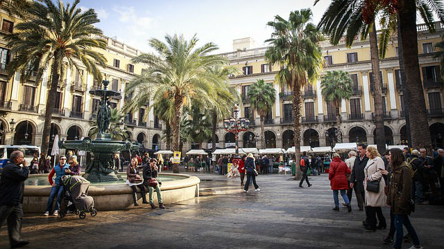 Plaça Reial, Barrio Gotico