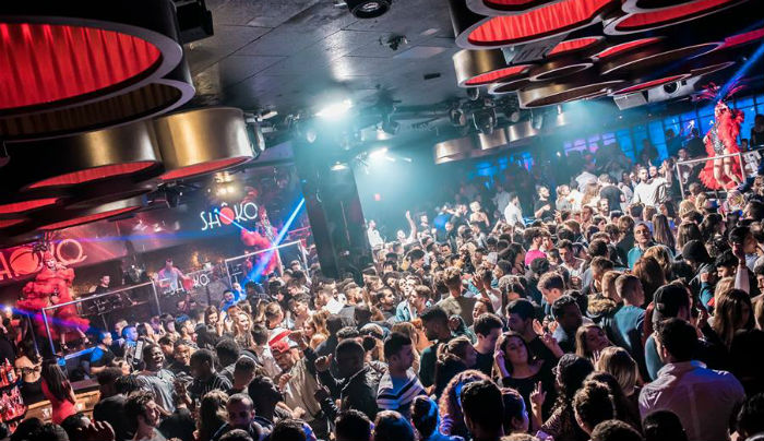 Barcellona in discoteca