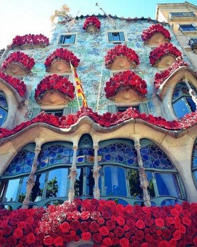 Casa Batllo per Sant Jordi