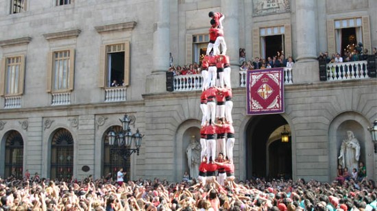 Castellers, Barcellona