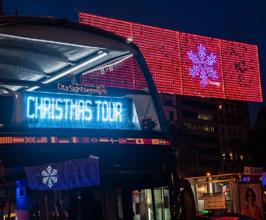 Christmas Bus Tour Barcellona