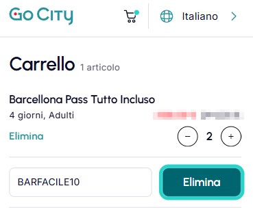 Codice sconto Go City Pass Barcellona