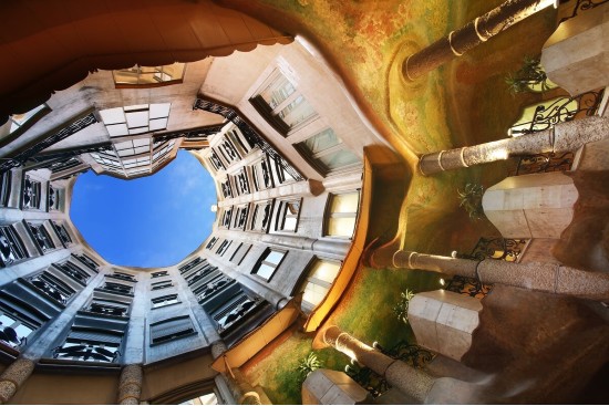 Cortile interno, La Pedrera