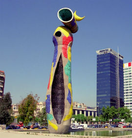 Dona i Ocell, Joan Mirò