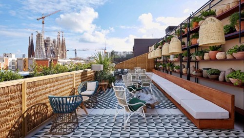 Hotel 4 stelle con vista sulla Sagrada Familia