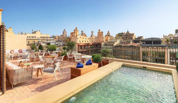 Hotel con vista a Barcellona, Eixample