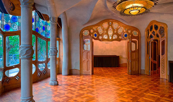 Gli interni di Casa Batllò