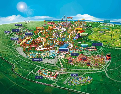 Mappa PortAventura