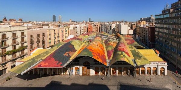 Mercato di Santa Caterina a Barcellona