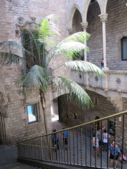 Ingresso esterno, museo Picasso Barcellona