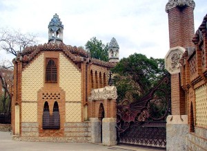 Padiglioni Güell di Antoni Gaudí a Barcellona