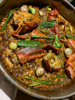 Paella aragosta