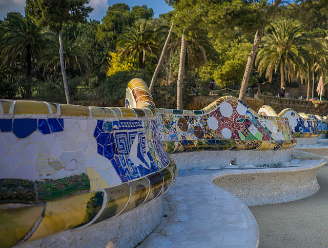 Parc Guell Barcellona, Plaça de la Natura