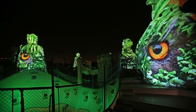 Visita notturna alla Pedrera