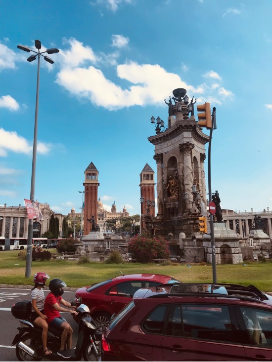 Placa d'Espnya, barcelona