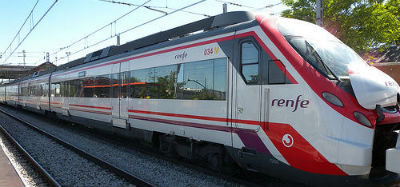 Treno Renfe dall'aeroporto di Barcellona