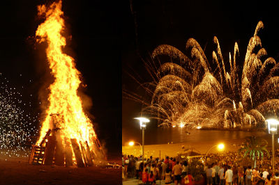 Nit de Sant Joan, Barcellona