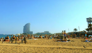 Spiaggia Sant Sebastià, Barcellona