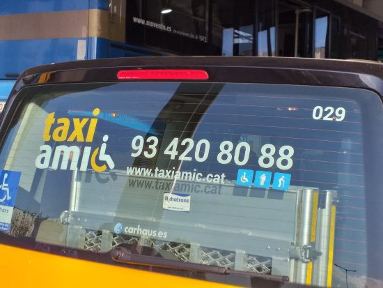 Taxi Amic - taxi accessibili Barcellona