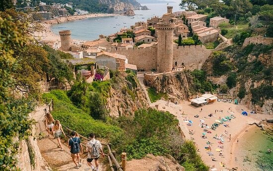 Il castello di Tossa de Mar