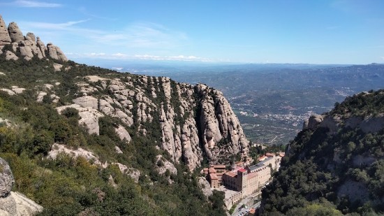 Vista panoramica Montserrat