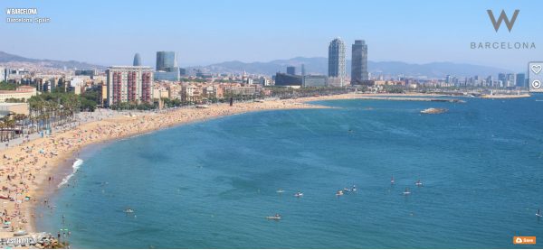 Webcam Barcellona Spiaggia