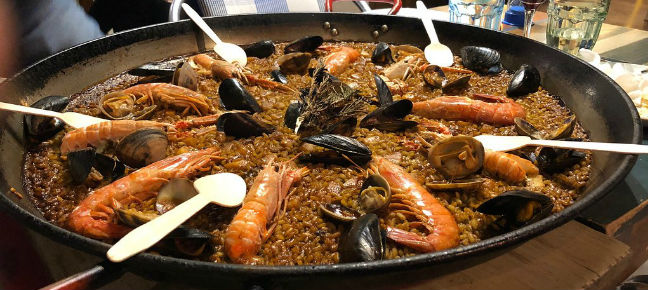 Paella del Xiringuito Escribà, Barcellona